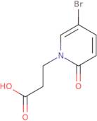 3-(5-bromo-2-oxo-1,2-dihydropyridin-1-yl)propanoic acid