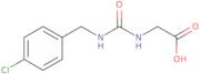 2-({[(4-Chlorophenyl)methyl]carbamoyl}amino)acetic acid