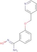 N'-Hydroxy-3-(pyridin-3-ylmethoxy)benzene-1-carboximidamide