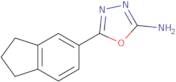 5-(2,3-Dihydro-1H-inden-5-yl)-1,3,4-oxadiazol-2-amine