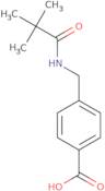 4-[(2,2-Dimethylpropanamido)methyl]benzoic acid