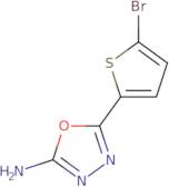 5-(5-Bromo-2-thienyl)-1,3,4-oxadiazol-2-amine