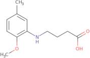 4-[(2-Methoxy-5-methylphenyl)amino]butanoic acid