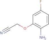 2-(2-Amino-5-fluorophenoxy)acetonitrile