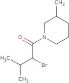 2-Bromo-3-methyl-1-(3-methylpiperidin-1-yl)butan-1-one