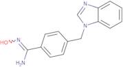 4-(1H-1,3-Benzodiazol-1-ylmethyl)-N'-hydroxybenzene-1-carboximidamide
