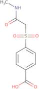 4-[(Methylcarbamoyl)methanesulfonyl]benzoic acid