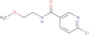 6-Chloro-N-(2-methoxyethyl)pyridine-3-carboxamide