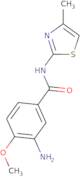 3-Amino-4-methoxy-N-(4-methyl-1,3-thiazol-2-yl)benzamide