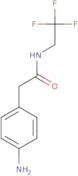 2-(4-Aminophenyl)-N-(2,2,2-trifluoroethyl)acetamide