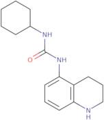 3-Cyclohexyl-1-(1,2,3,4-tetrahydroquinolin-5-yl)urea