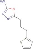 5-[3-(Thiophen-2-yl)propyl]-1,3,4-oxadiazol-2-amine