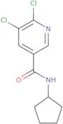 5,6-Dichloro-N-cyclopentylpyridine-3-carboxamide