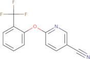 6-[2-(Trifluoromethyl)phenoxy]pyridine-3-carbonitrile