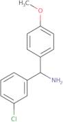 (3-Chlorophenyl)(4-methoxyphenyl)methanamine
