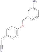 2-{4-[(3-Aminophenyl)methoxy]phenyl}acetonitrile