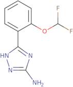 3-[2-(Difluoromethoxy)phenyl]-1H-1,2,4-triazol-5-amine