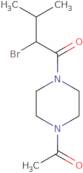 1-(4-Acetylpiperazin-1-yl)-2-bromo-3-methylbutan-1-one