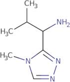 2-Methyl-1-(4-methyl-4H-1,2,4-triazol-3-yl)propan-1-amine