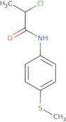 2-Chloro-N-[4-(methylsulfanyl)phenyl]propanamide