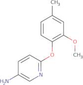6-(2-Methoxy-4-methylphenoxy)pyridin-3-amine
