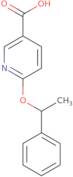 6-(1-Phenylethoxy)pyridine-3-carboxylic acid