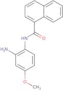 N-(2-Amino-4-methoxyphenyl)naphthalene-1-carboxamide