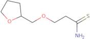 3-(Tetrahydrofuran-2-ylmethoxy)propanethioamide