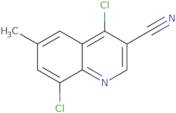 4,8-Dichloro-6-methylquinoline-3-carbonitrile
