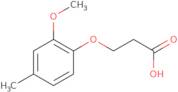 3-(2-Methoxy-4-methylphenoxy)propanoic acid