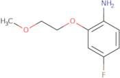 4-Fluoro-2-(2-methoxyethoxy)aniline