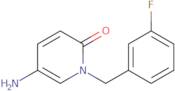 5-Amino-1-(3-fluorobenzyl)pyridin-2(1H)-one