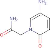 2-(5-Amino-2-oxo-1,2-dihydropyridin-1-yl)acetamide