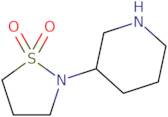 3-â€‹(1,â€‹1-â€‹Dioxido-â€‹2-â€‹isothiazolidinyl)â€‹-piperidine