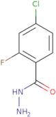 4-Chloro-2-fluorobenzohydrazide