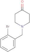 1-[(2-Bromophenyl)methyl]piperidin-4-one