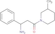 3-Amino-1-(3-methylpiperidin-1-yl)-3-phenylpropan-1-one