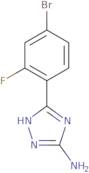 3-(4-Bromo-2-fluorophenyl)-1H-1,2,4-triazol-5-amine