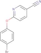 6-(4-Bromophenoxy)pyridine-3-carbonitrile