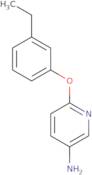 6-(3-Ethylphenoxy)pyridin-3-amine