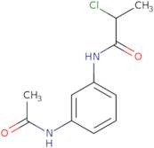 2-Chloro-N-(3-acetamidophenyl)propanamide