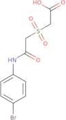 2-{[(4-Bromophenyl)carbamoyl]methanesulfonyl}acetic acid