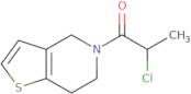 2-Chloro-1-{4H,5H,6H,7H-thieno[3,2-c]pyridin-5-yl}propan-1-one
