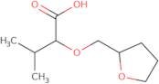 3-Methyl-2-(oxolan-2-ylmethoxy)butanoic acid