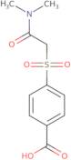 4-[(Dimethylcarbamoyl)methanesulfonyl]benzoic acid