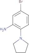 5-Bromo-2-(1-pyrrolidinyl)aniline