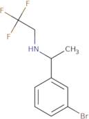 N-[1-(3-Bromophenyl)ethyl]-2,2,2-trifluoroethanamine