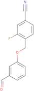 3-(4-Cyano-2-fluorobenzyloxy)benzaldehyde