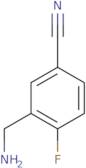 3-(Aminomethyl)-4-fluorobenzonitrile