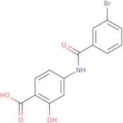 4-(3-Bromobenzamido)-2-hydroxybenzoic acid